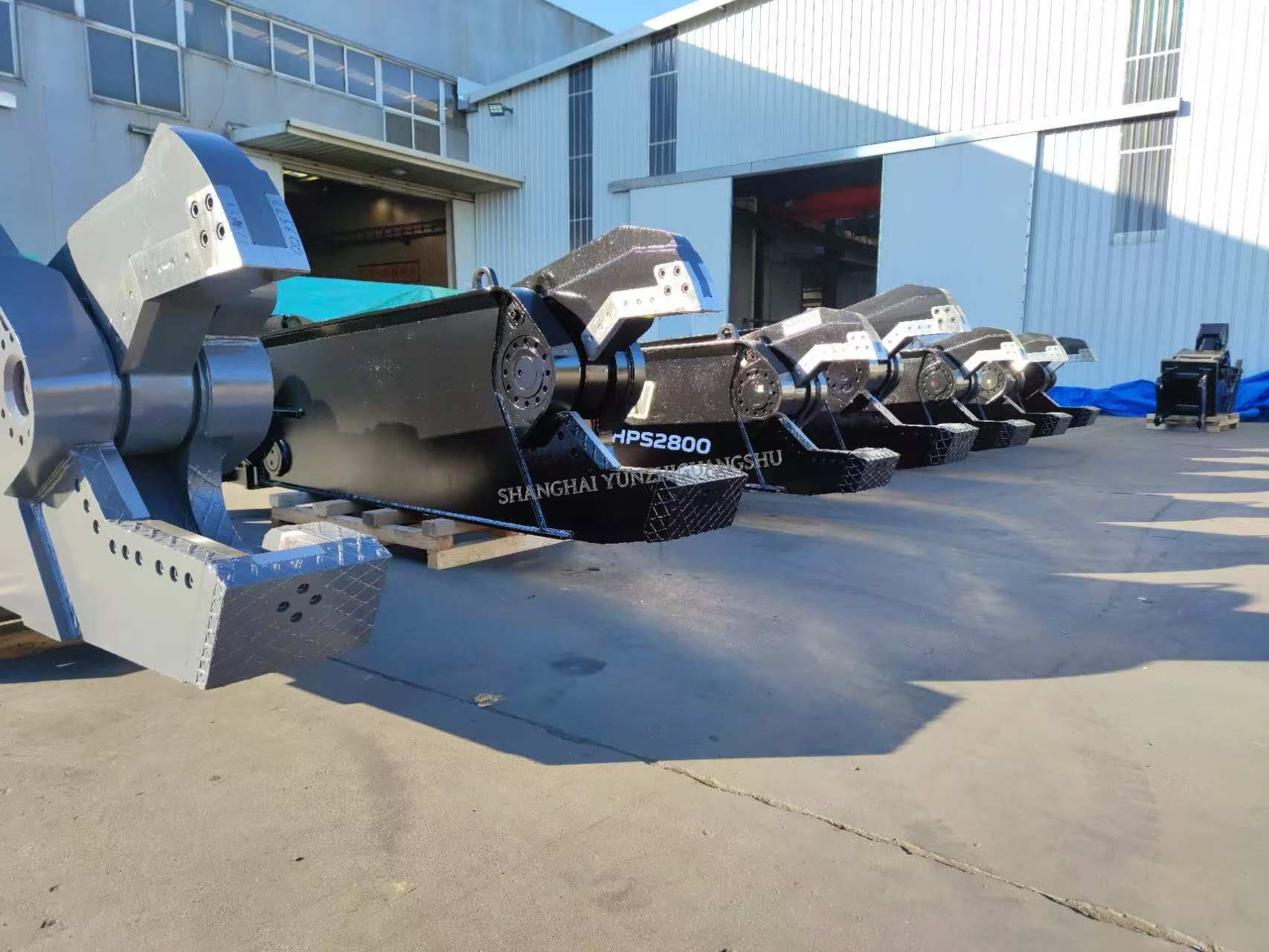 hydraulic shear JS40RT eagle shear excavator cutting steel